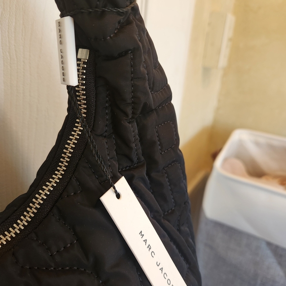 NWT Marc Jacobs Jumbled Logo Workwear Nylon Crossbody Bag - Picture 2 of 8